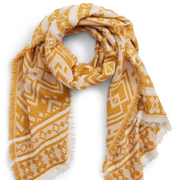 Madewell Accessories - Madewell Geometric Jacquard Scarf